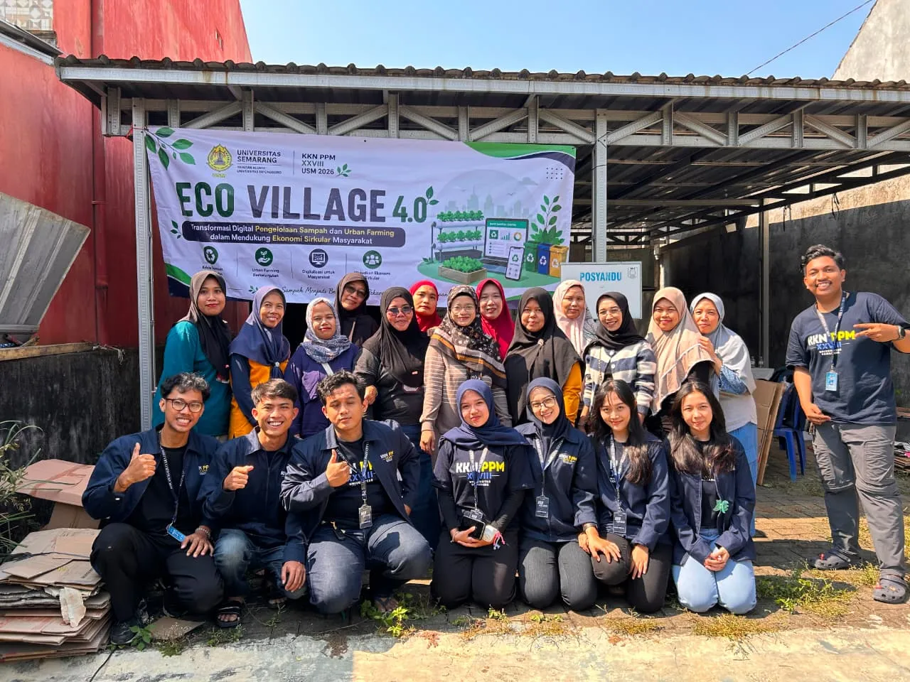 Kegiatan Bank Sampah Nusa Indah