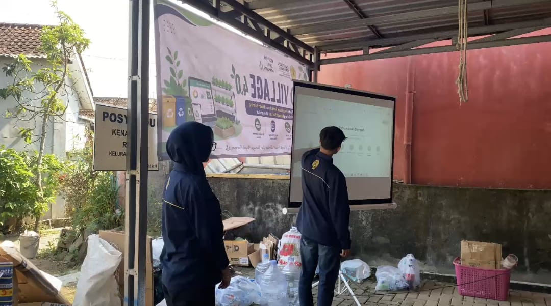 Foto kegiatan Bank Sampah Nusa Indah