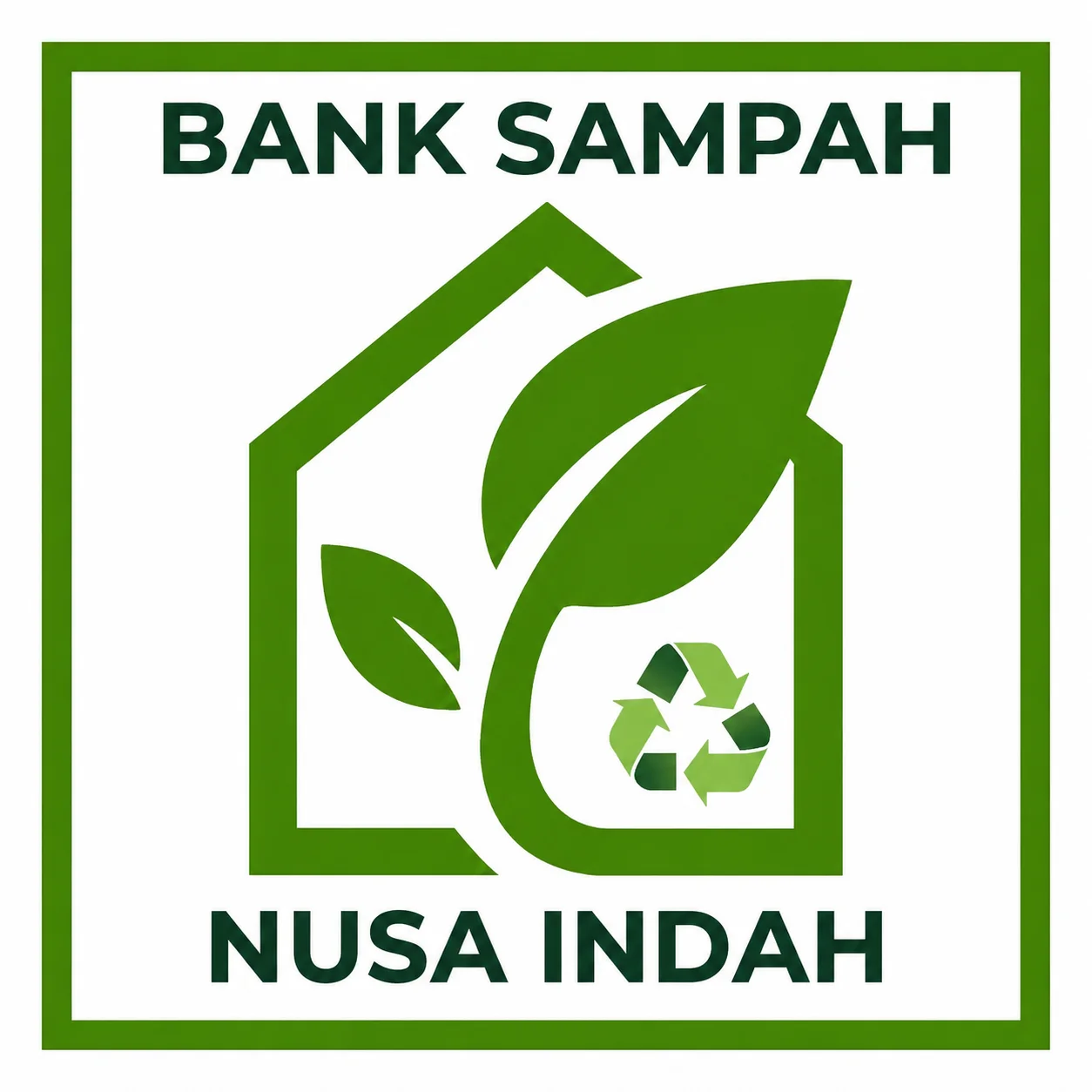 Logo Bank Sampah Nusa Indah